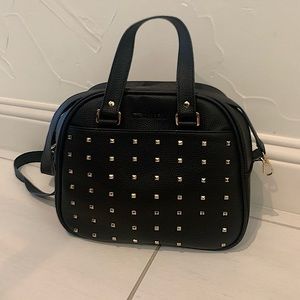 RadRev crossbody w/gold studs